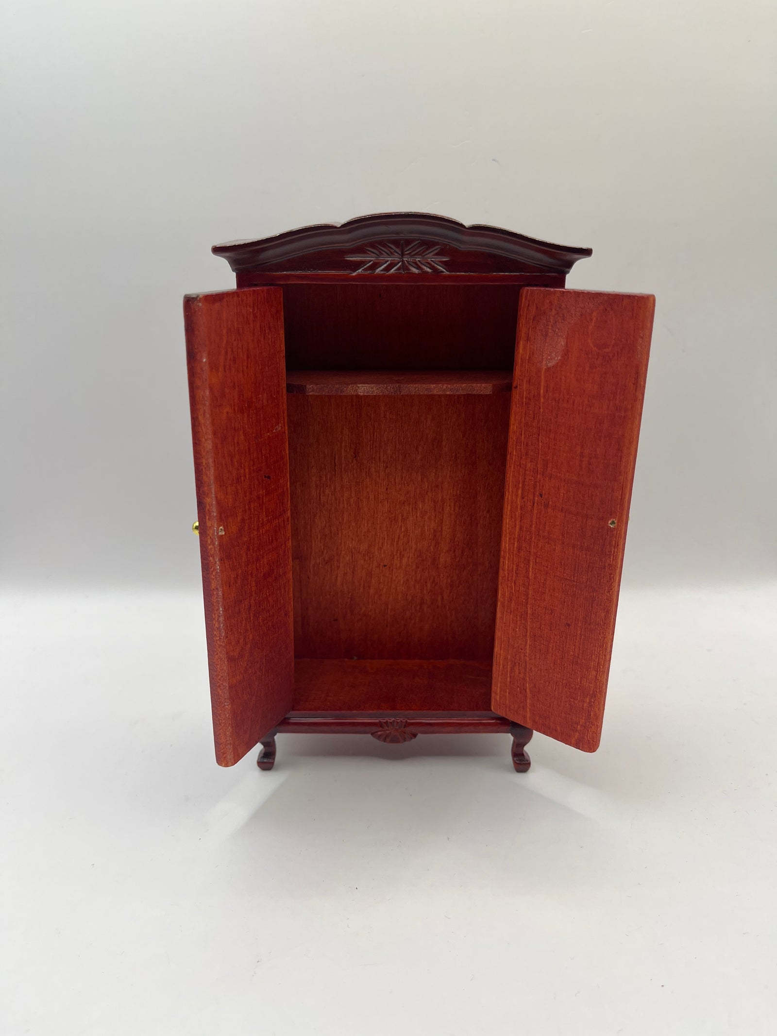 Mahogany double wardrobe