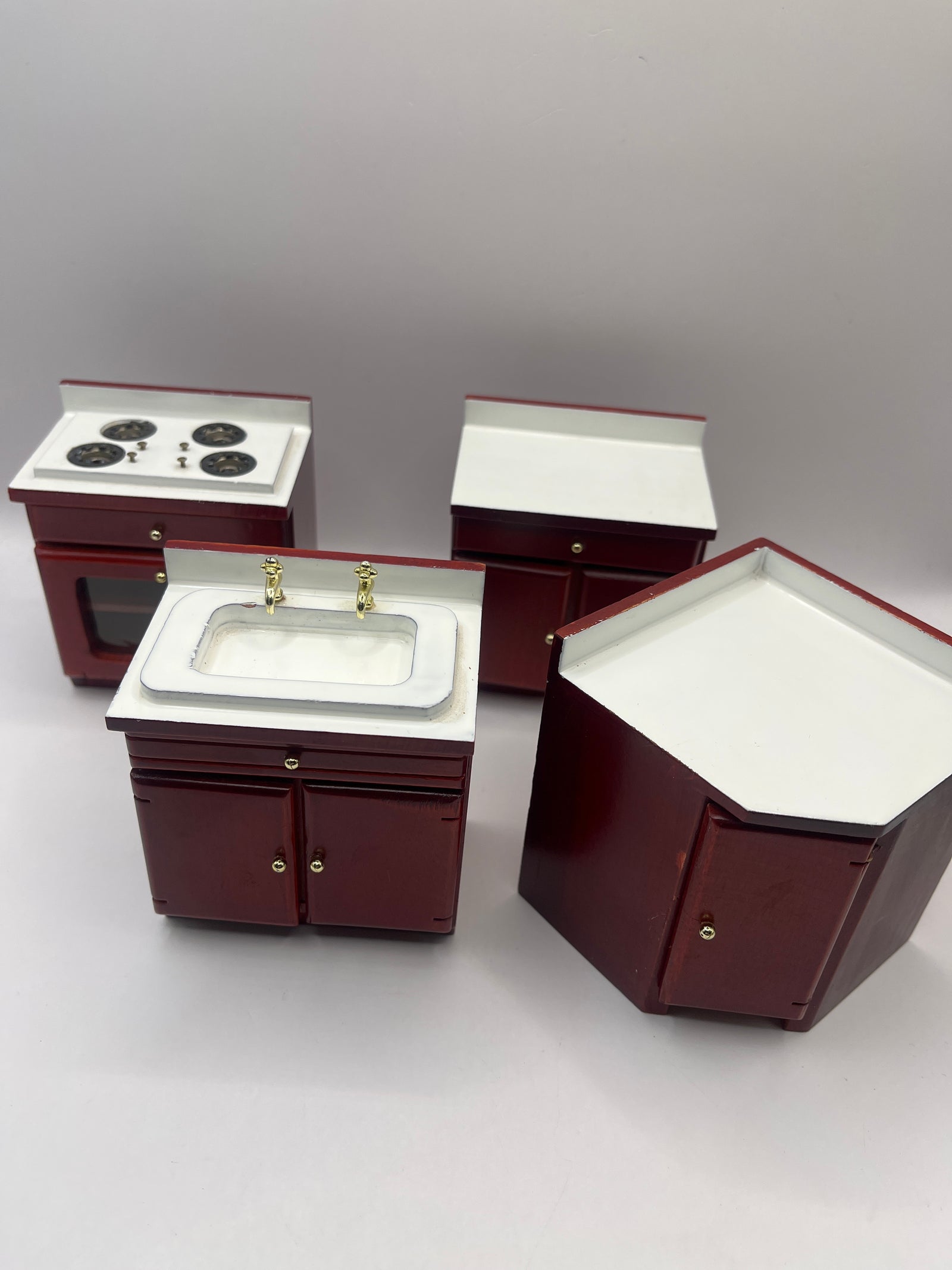 Mahogany corner kitchen