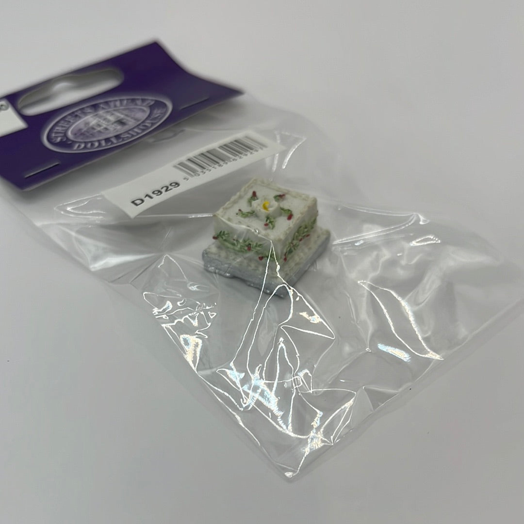 D1929 - Square Christmas cake