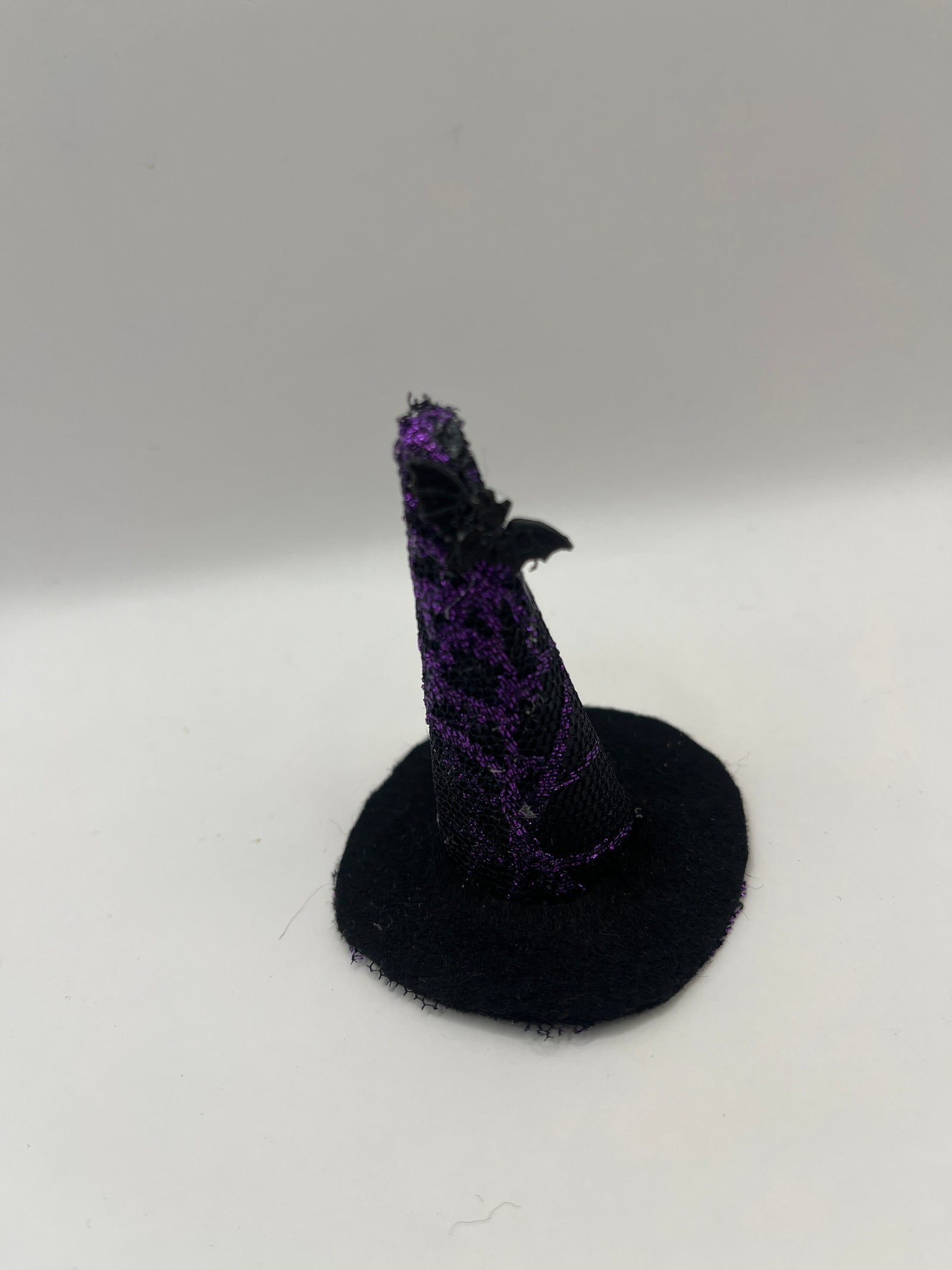 Witches hat with broom