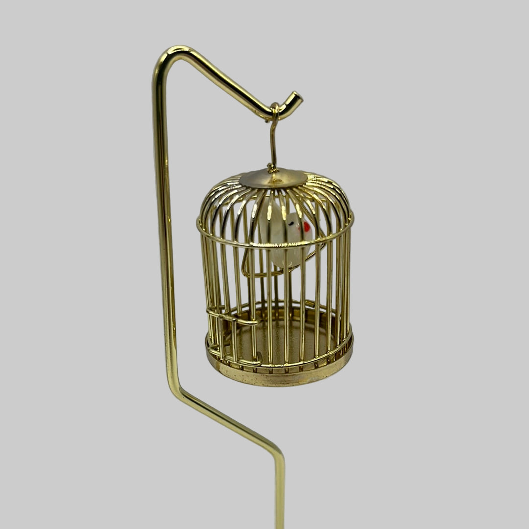 Bird cage with stand