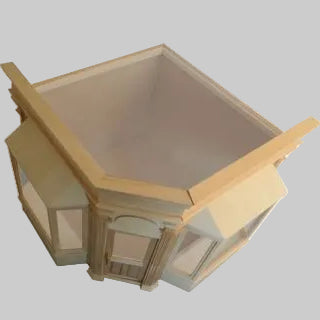 Boutique dolls house room box top view