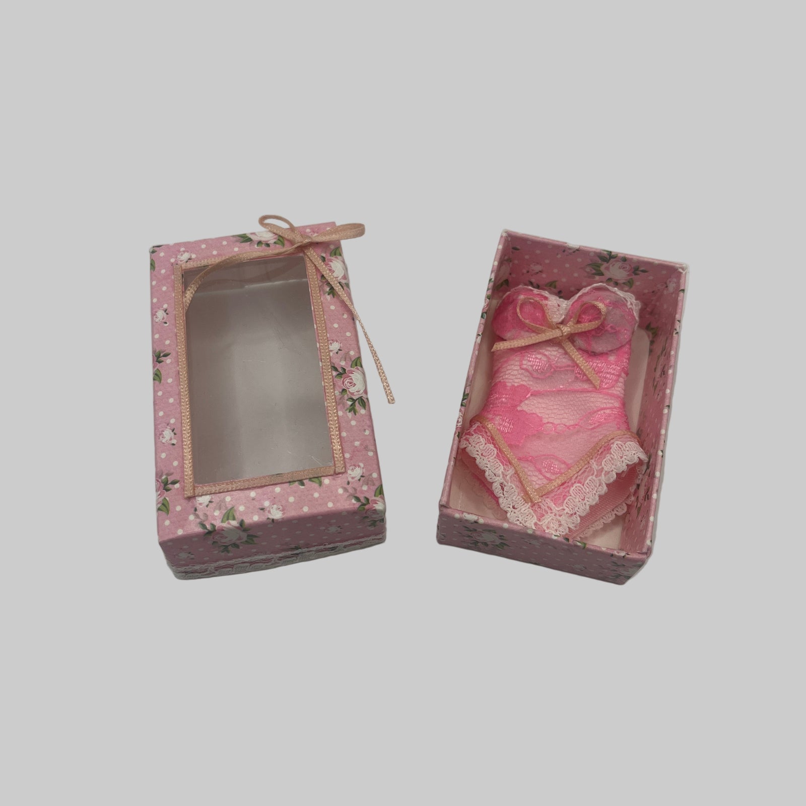 Dolls house corset in box