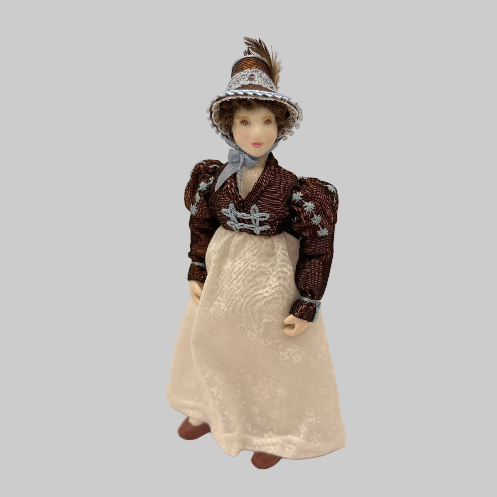 Dolls house regency lady doll