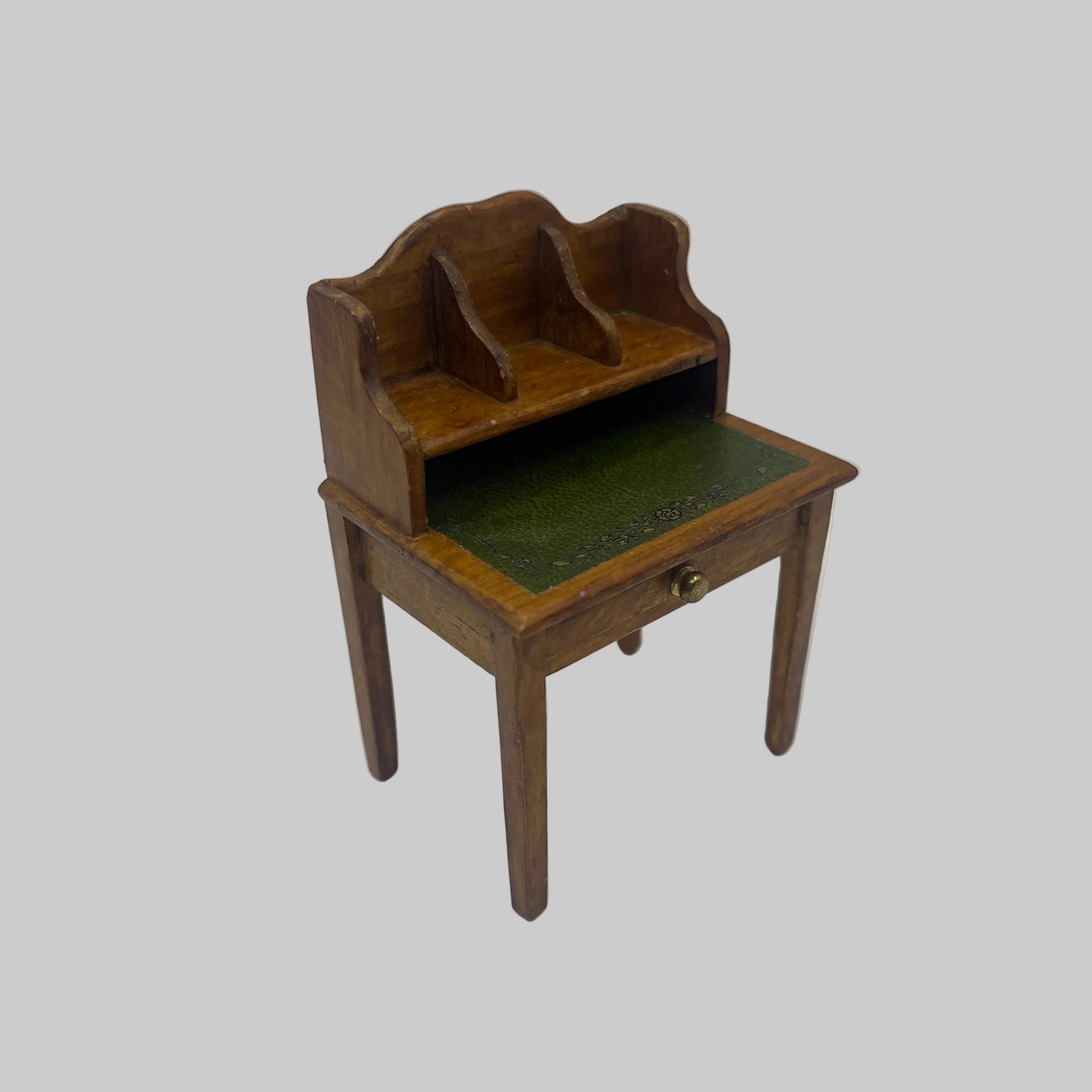 Dolls house writing desk by Len White