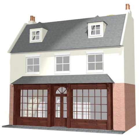 Magpies Shop dolls house kit