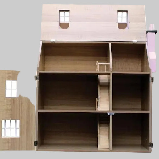 Pippin Cottage dolls house kit inside