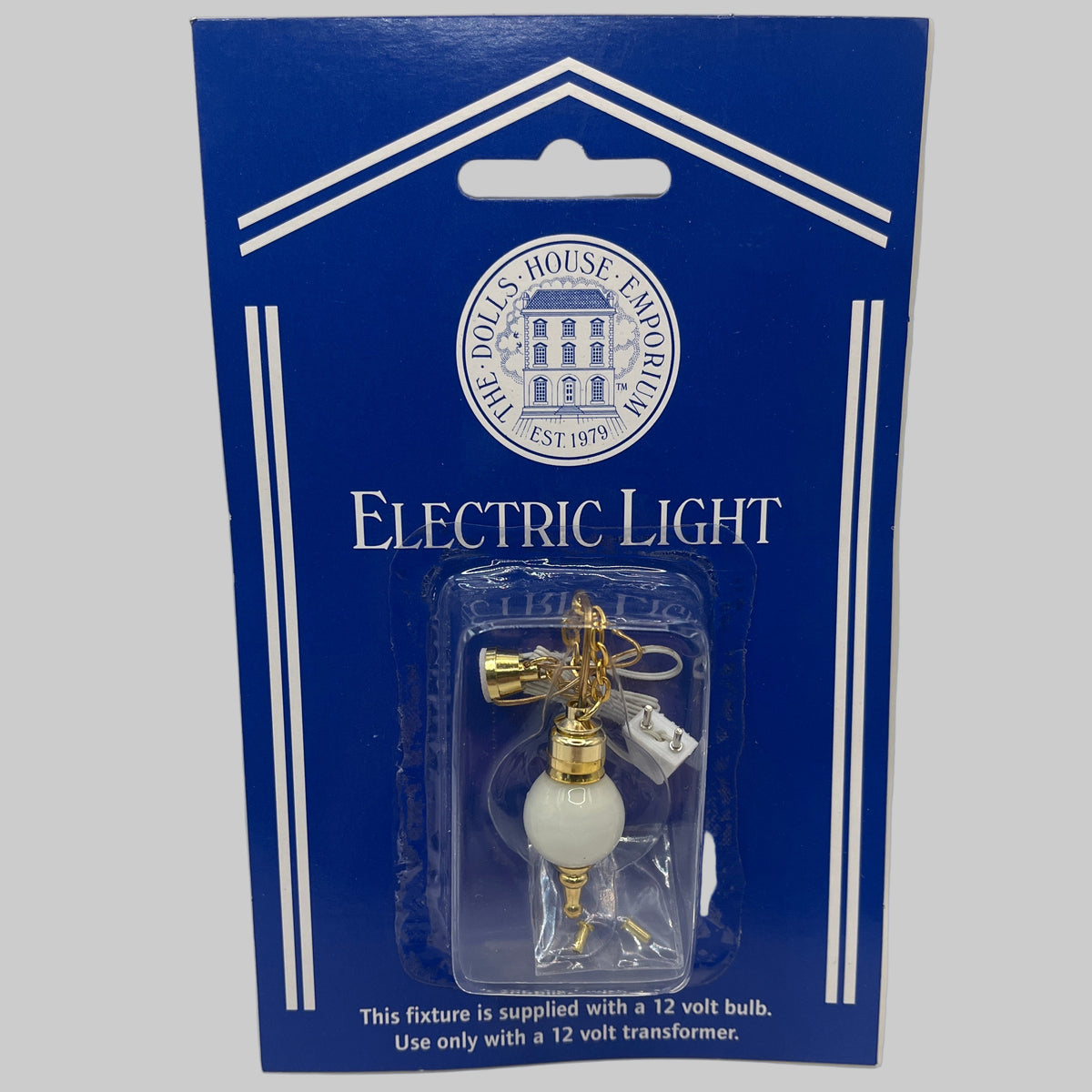 Dolls house hanging globe light