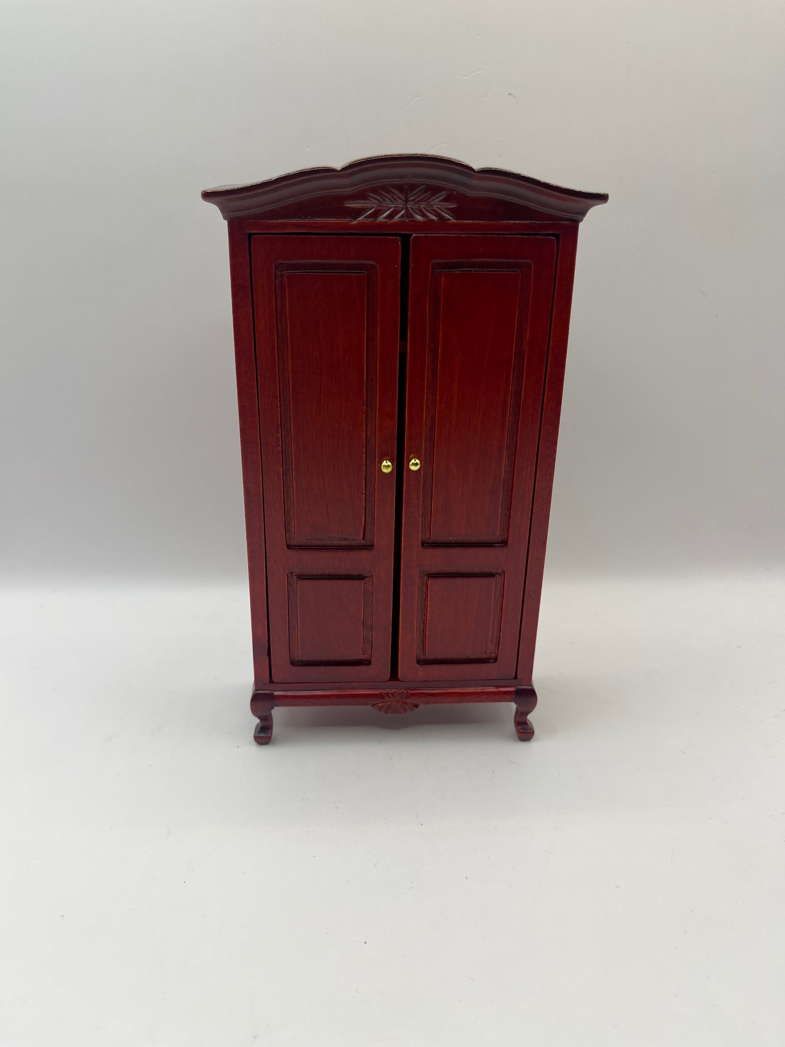AB009 - Mahogany double wardrobe