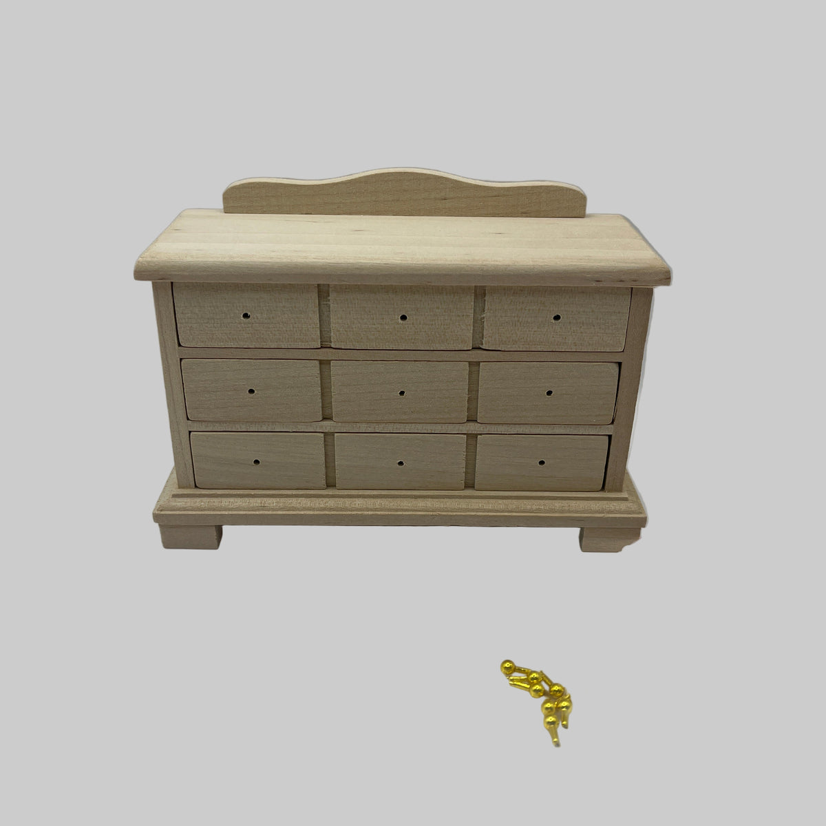 BEF200 - Bare wood 9 drawer sideboard