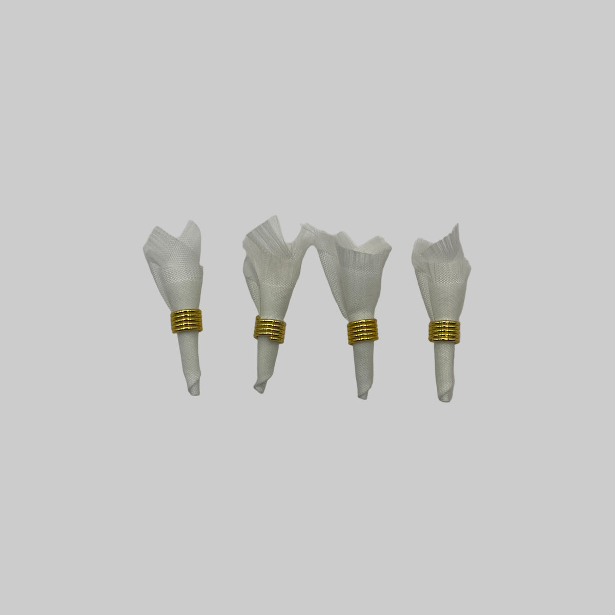 dolls house white napkins
