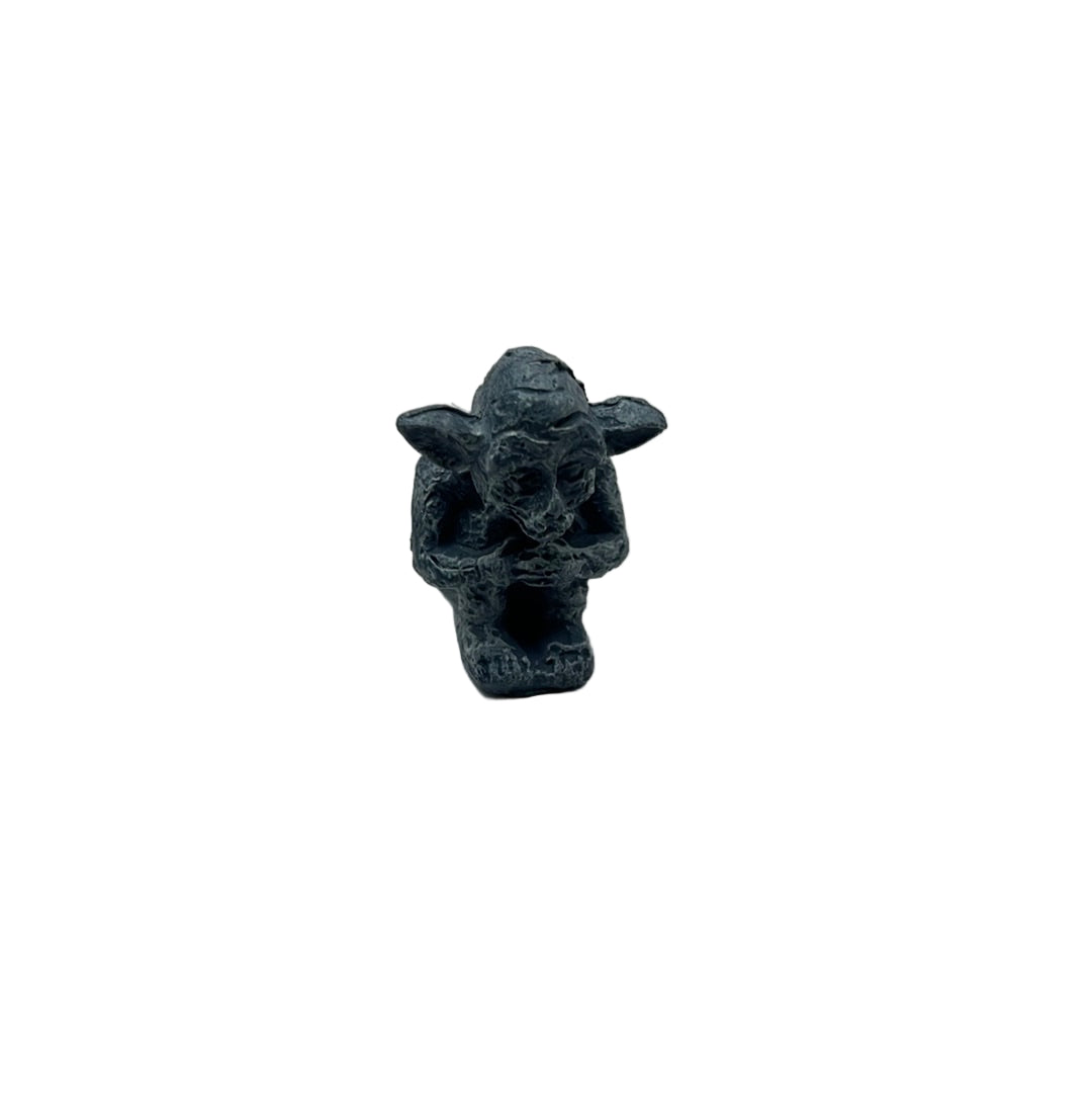 Stone goblin statue
