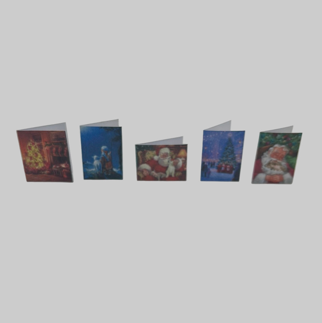 ZR111 - 5 assorted Christmas cards