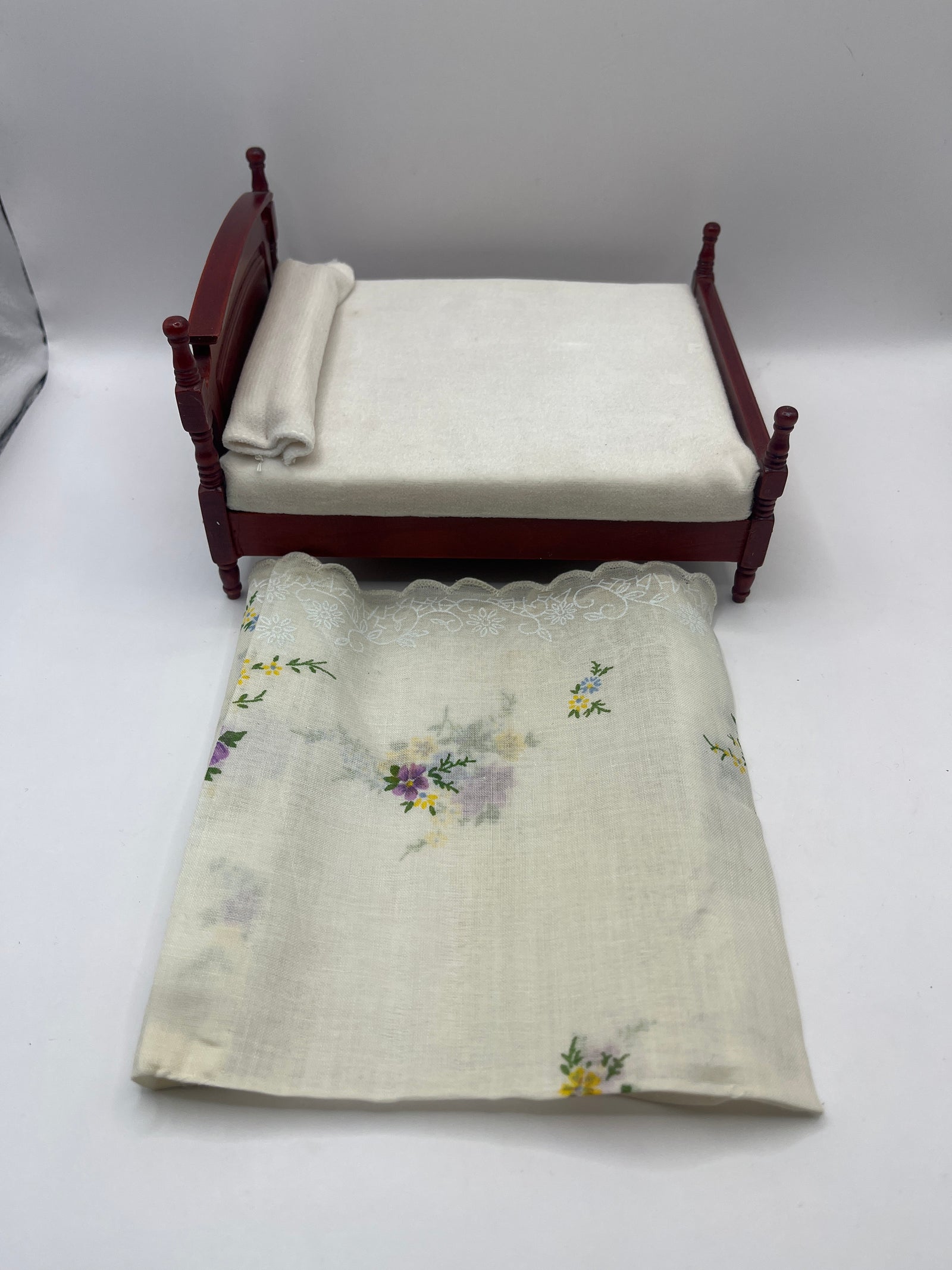 AB065 - Mahogany double bed