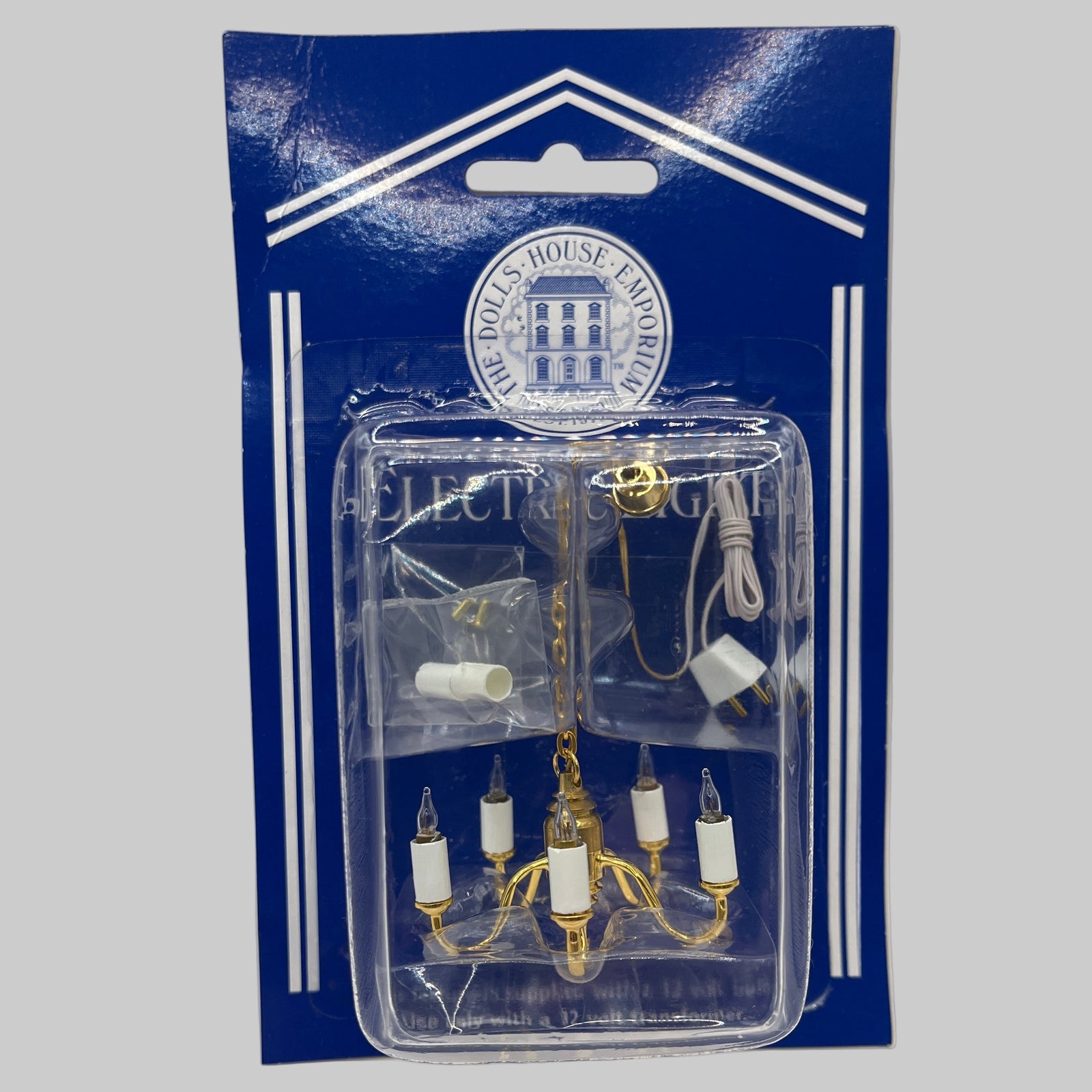 Dolls house 5 arm chandelier