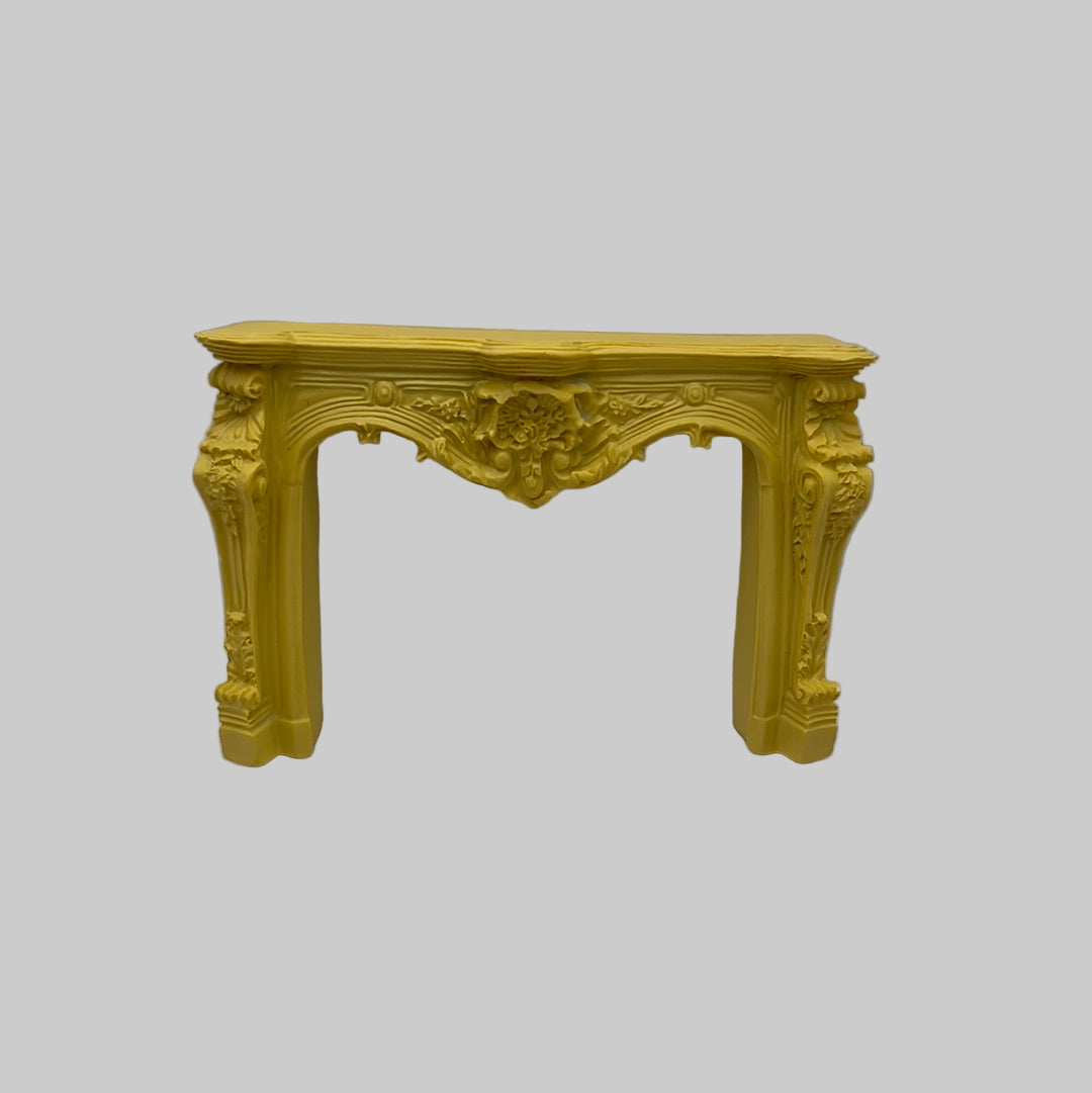 DF695 - Cream carved fireplace