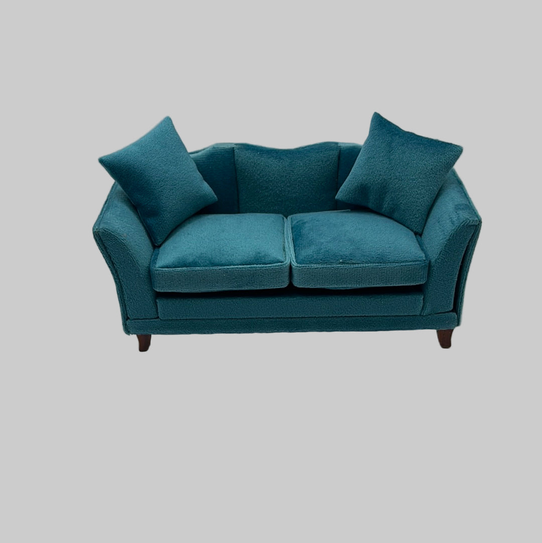 9313 - Modern teal sofa