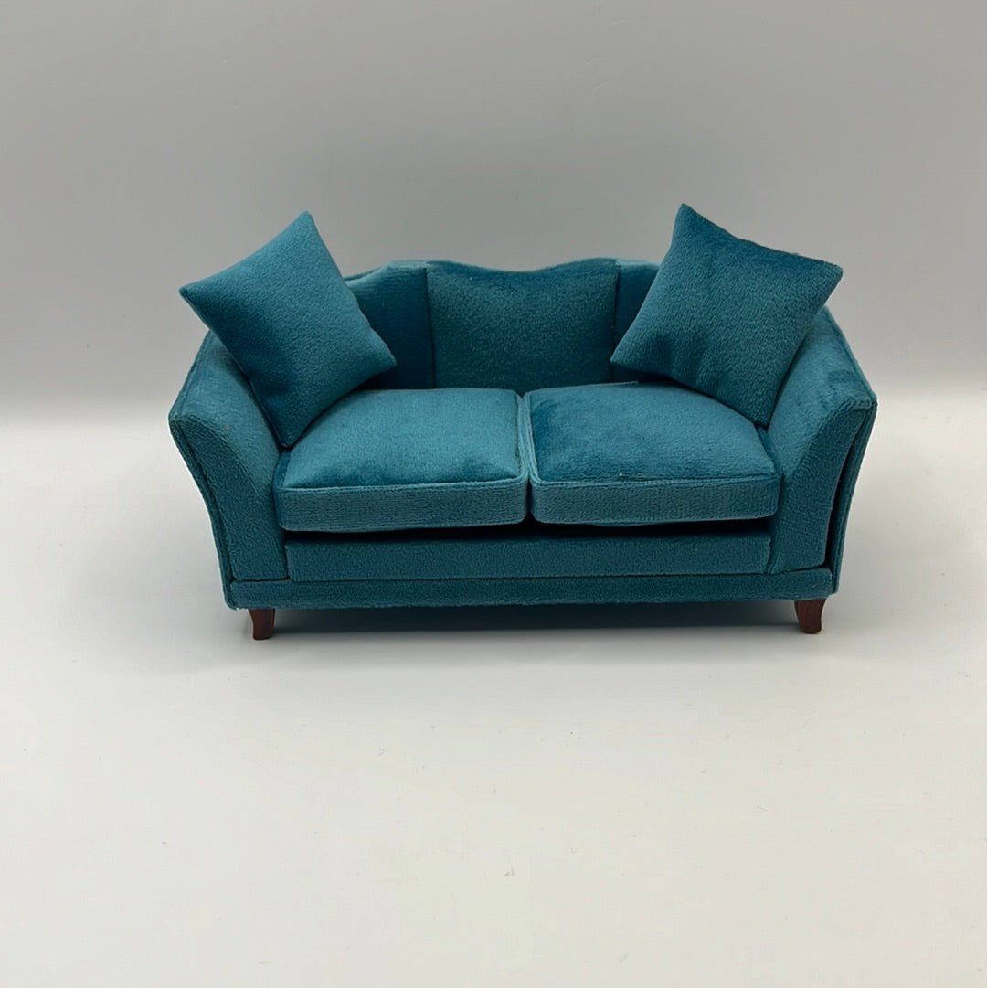 9313 - Modern teal sofa