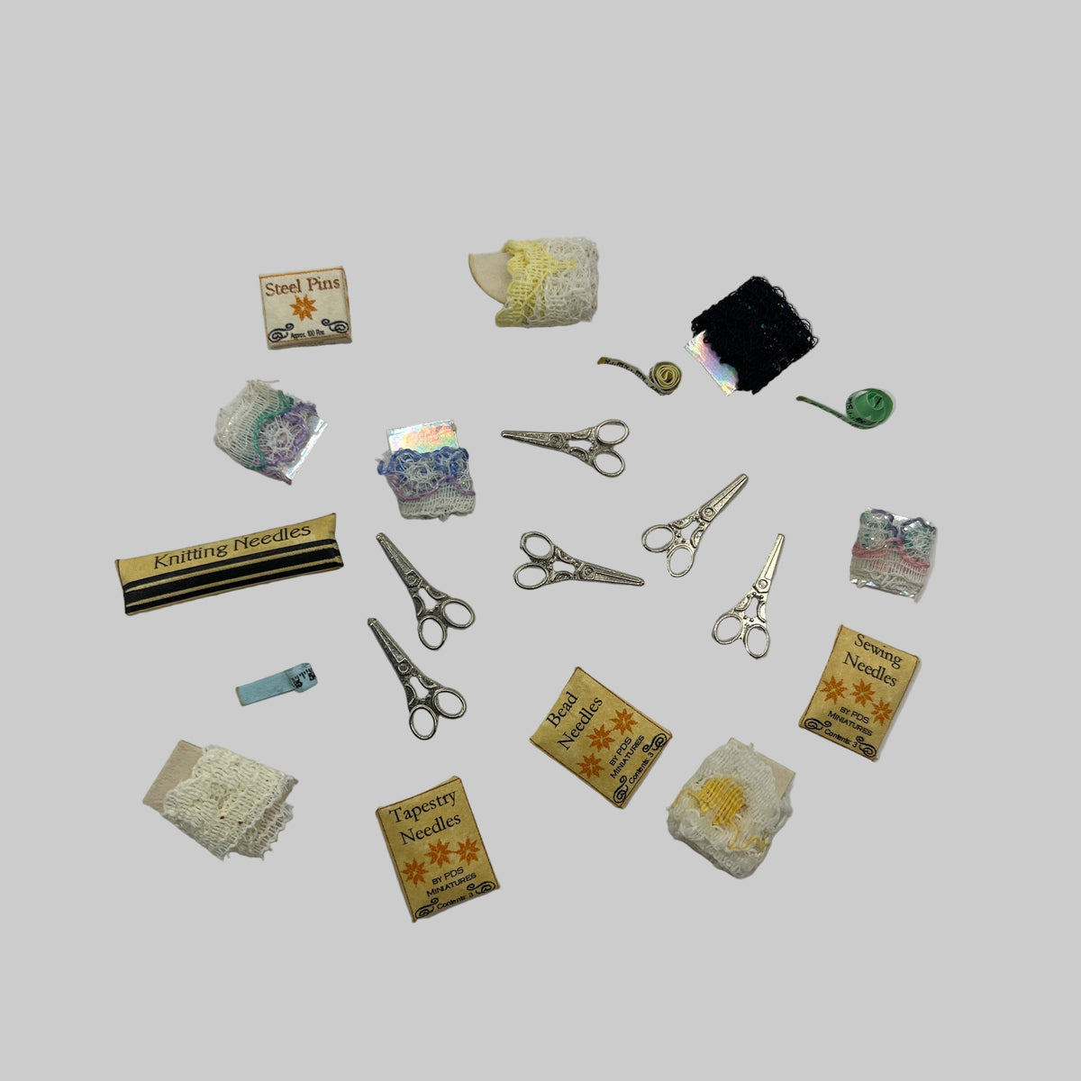 Selection of sewing items