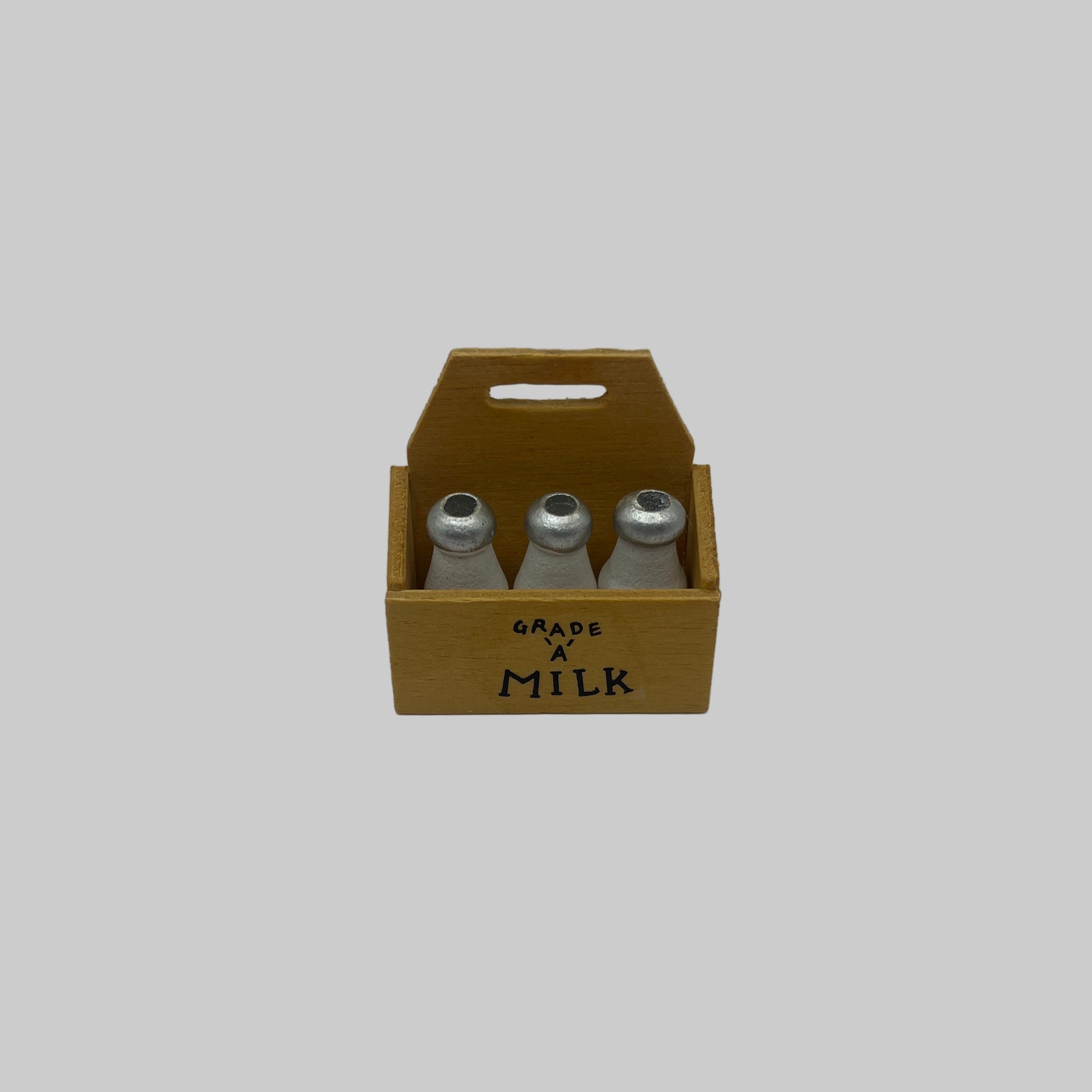 ACC110 - Crate of milk bottles