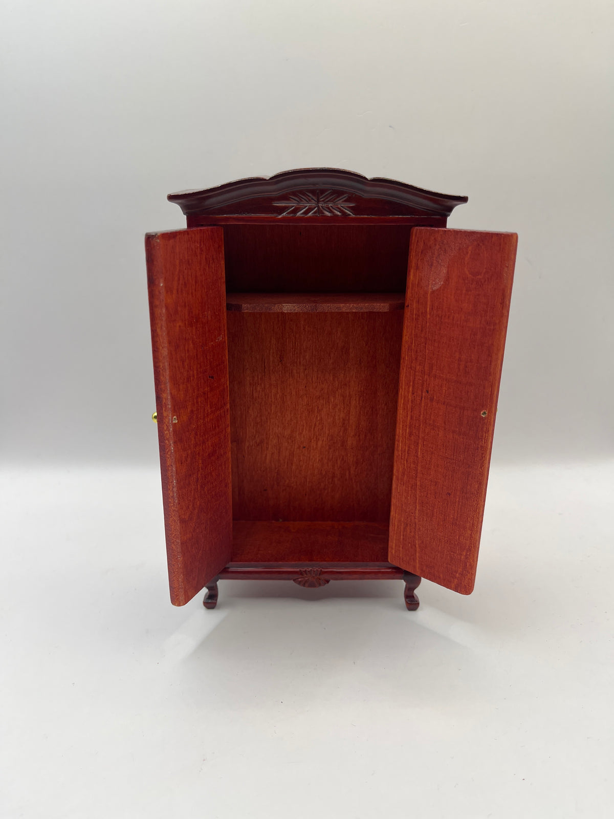 Mahogany double wardrobe