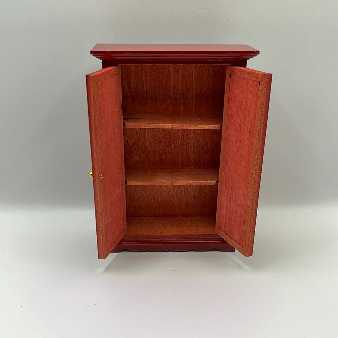 Mahogany double wardrobe