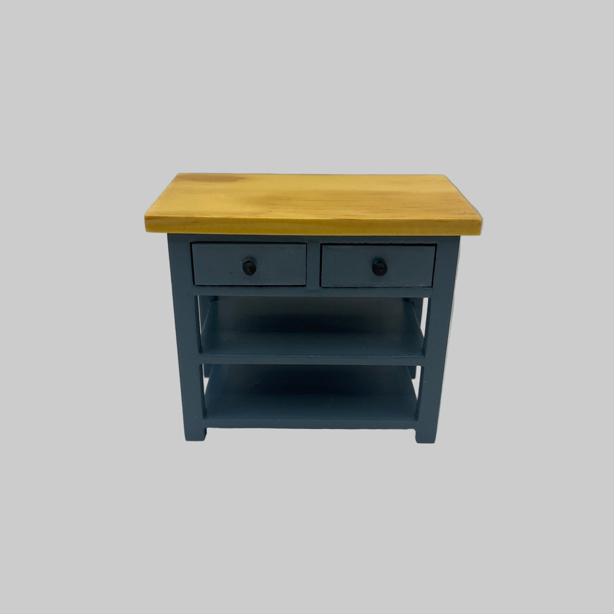 9294 - Contemporary small blue sideboard