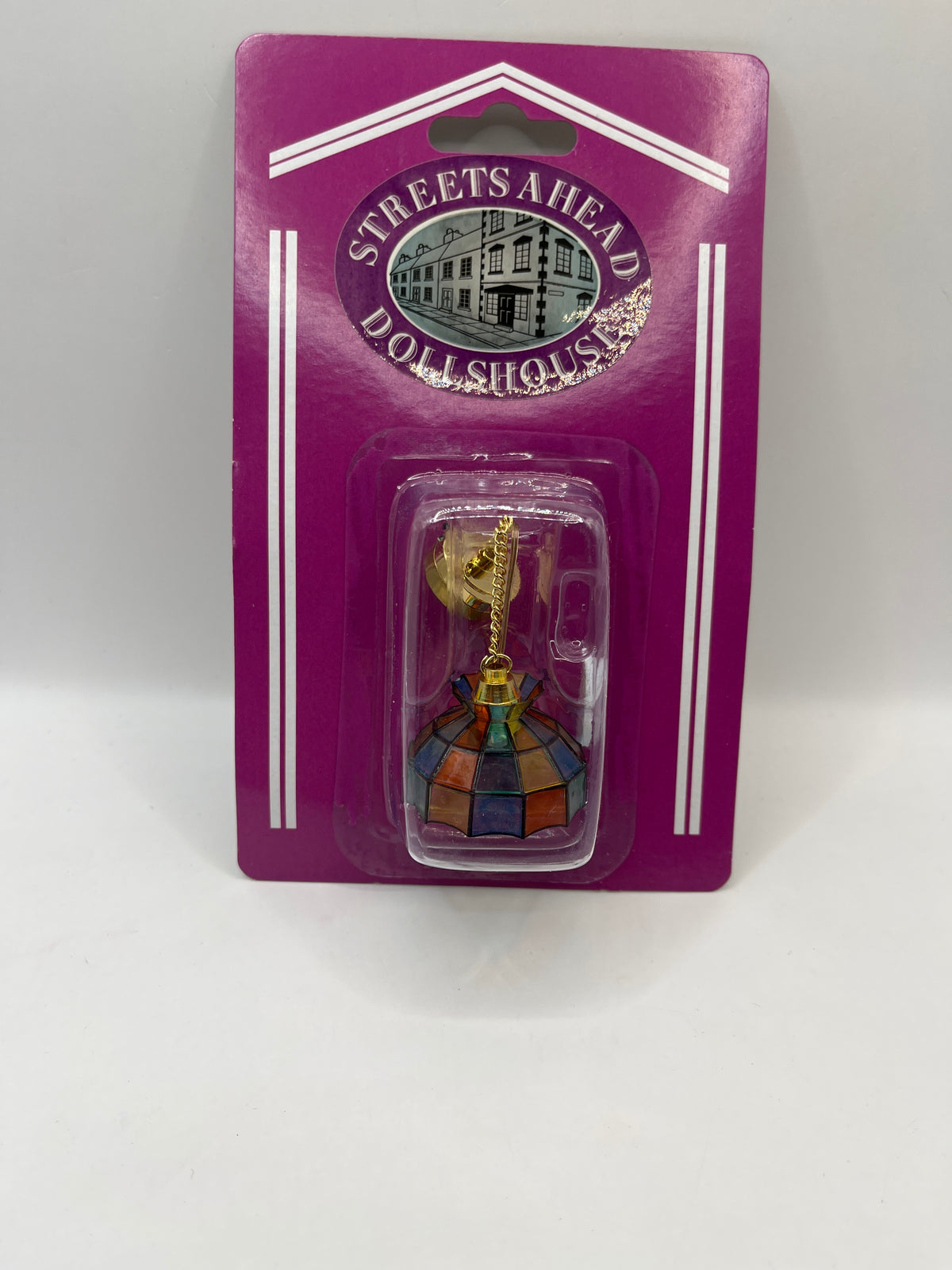 DE356 - LED battery Tiffany ceiling light