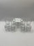 OUT010 - White metal garden table and 4 chairs
