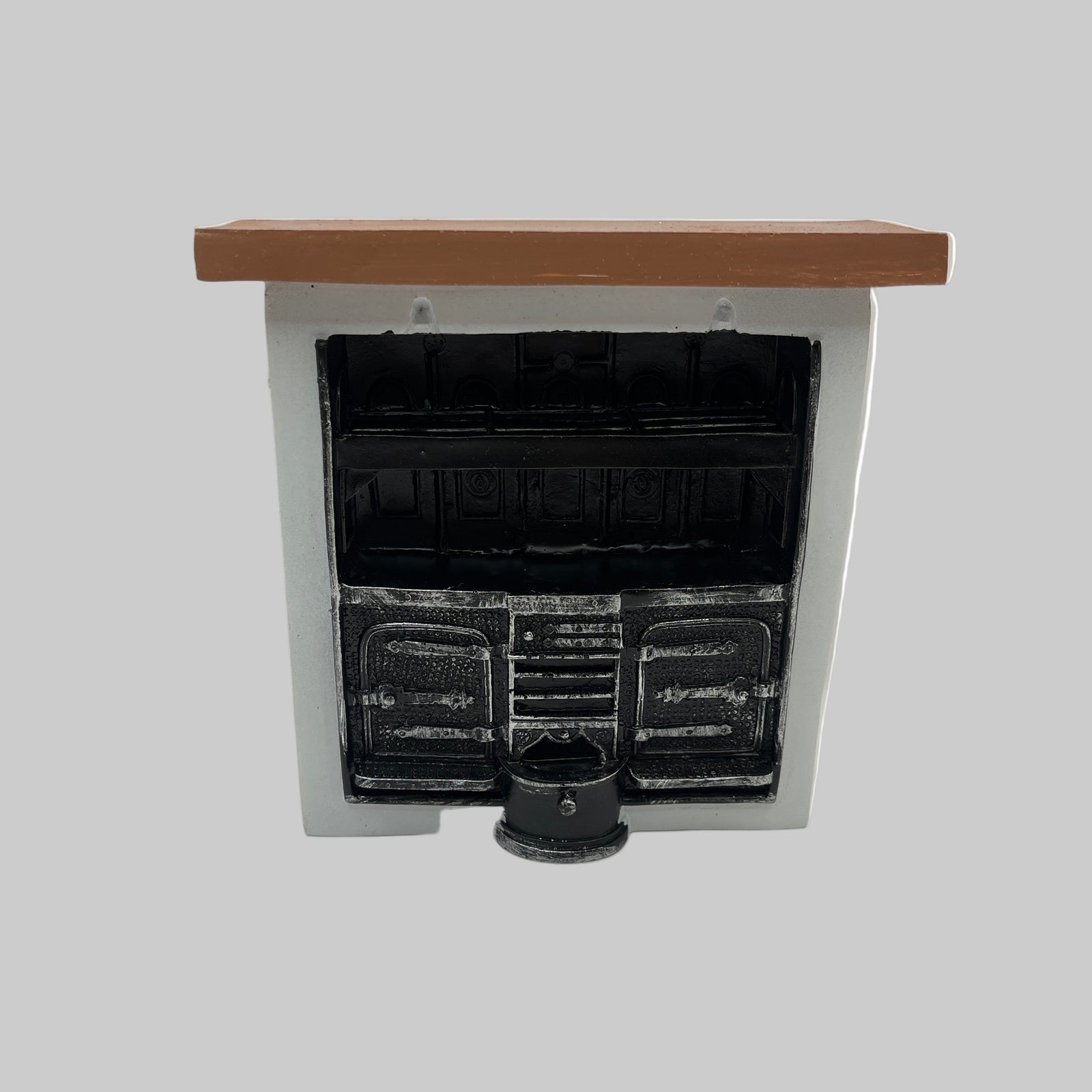 Heavy resin range cooker