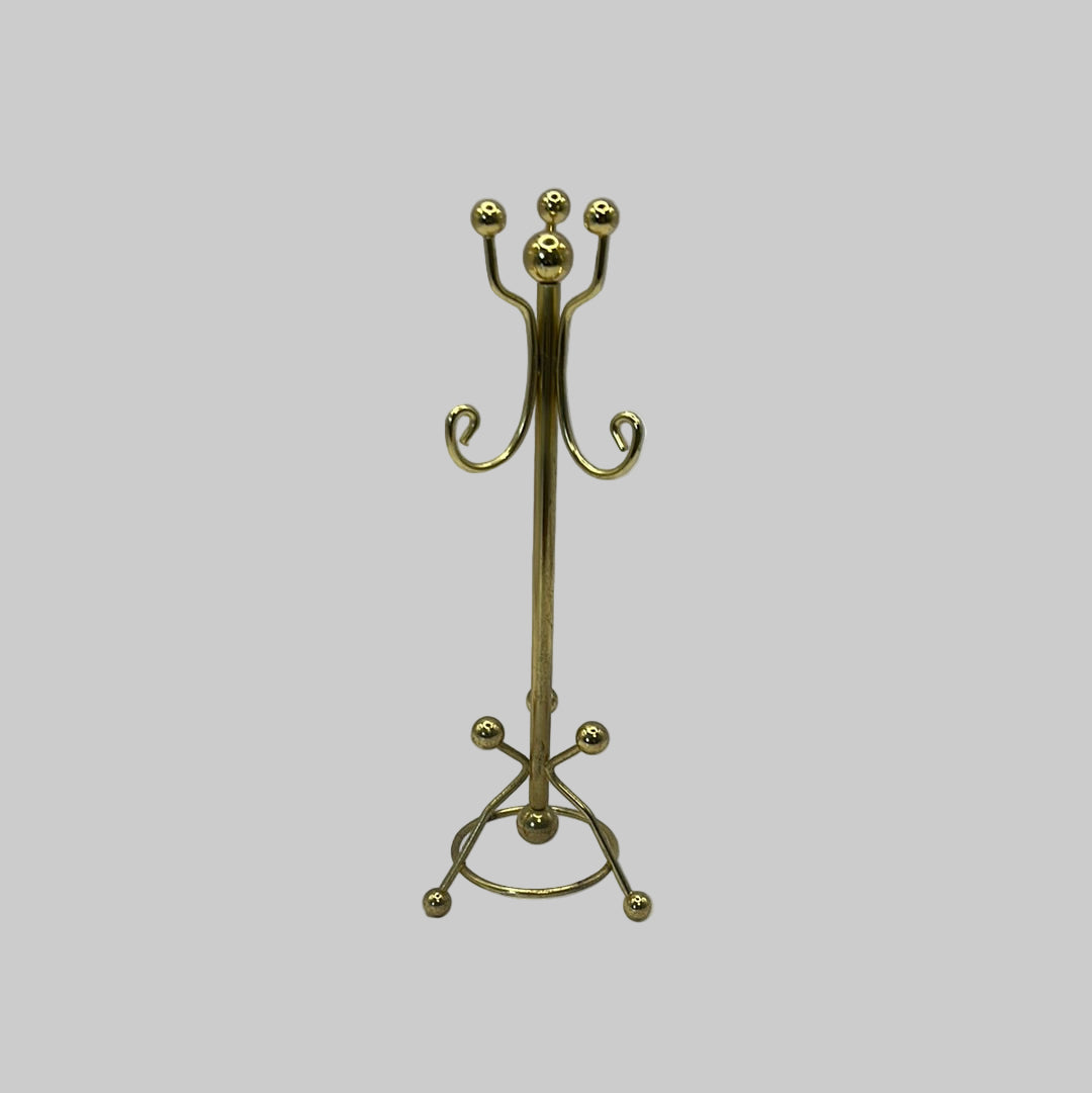 Brass coat stand