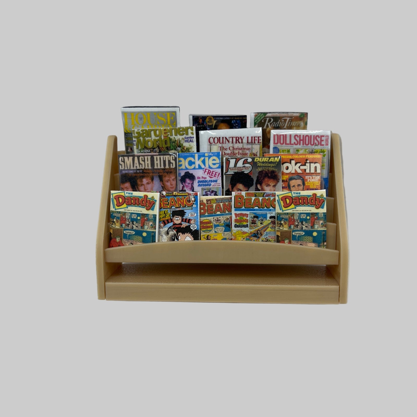 dolls house magazine stand