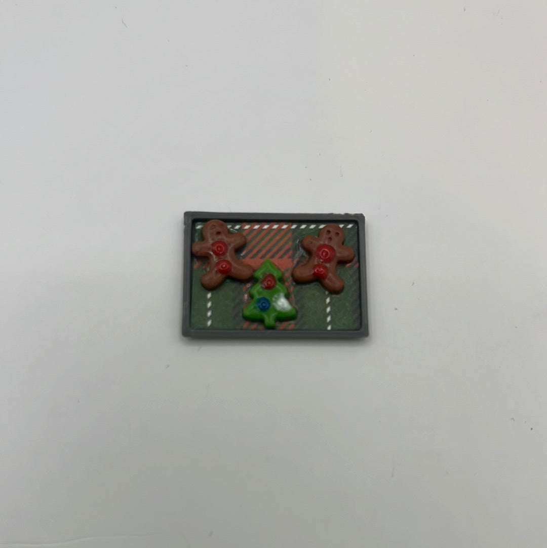 ZR117 - Tray of Christmas cookies