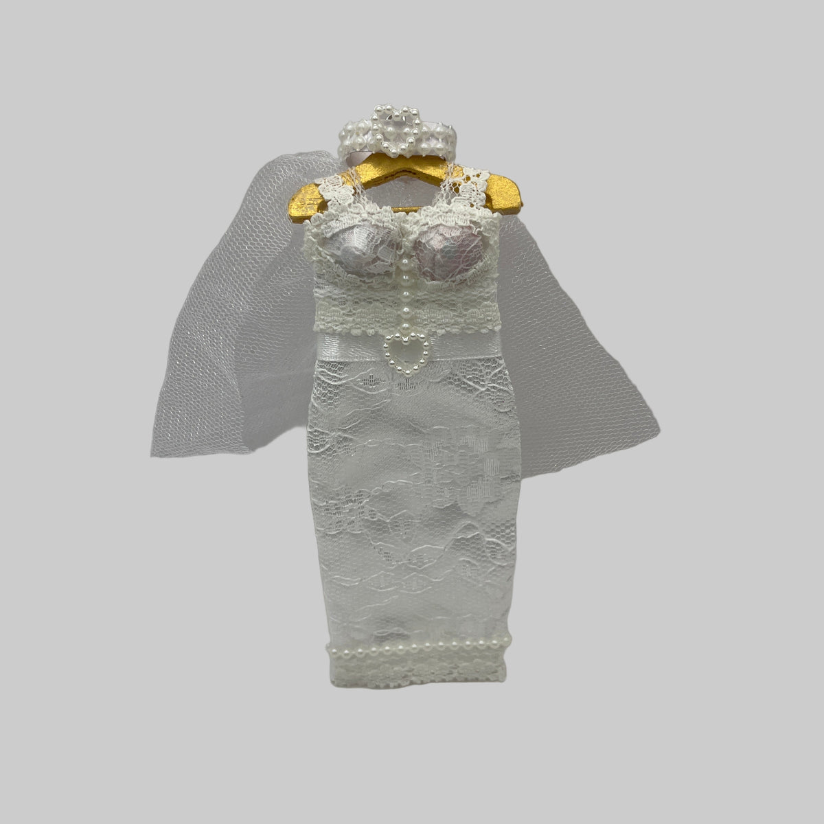 dolls house wedding dress