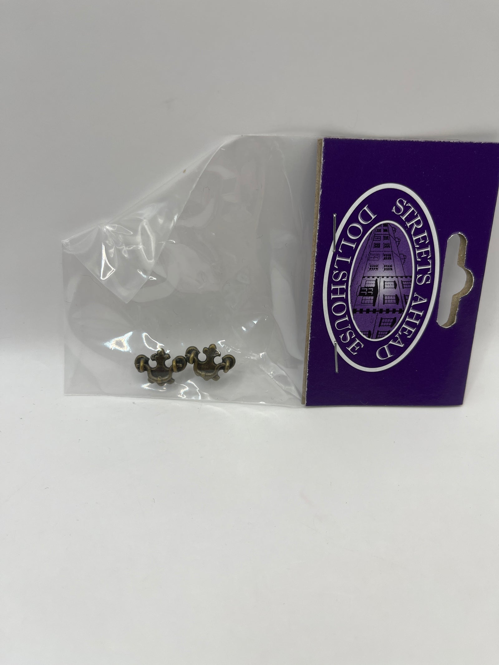 DIY592 - Pair of antique drop handles