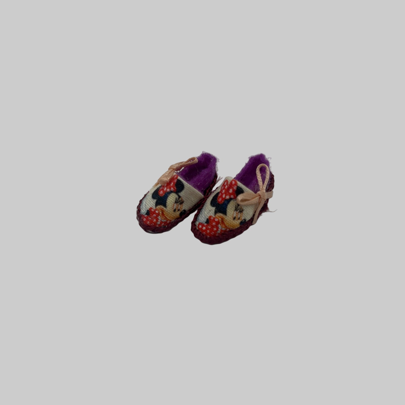 Dolls house Minnie Mouse slippers