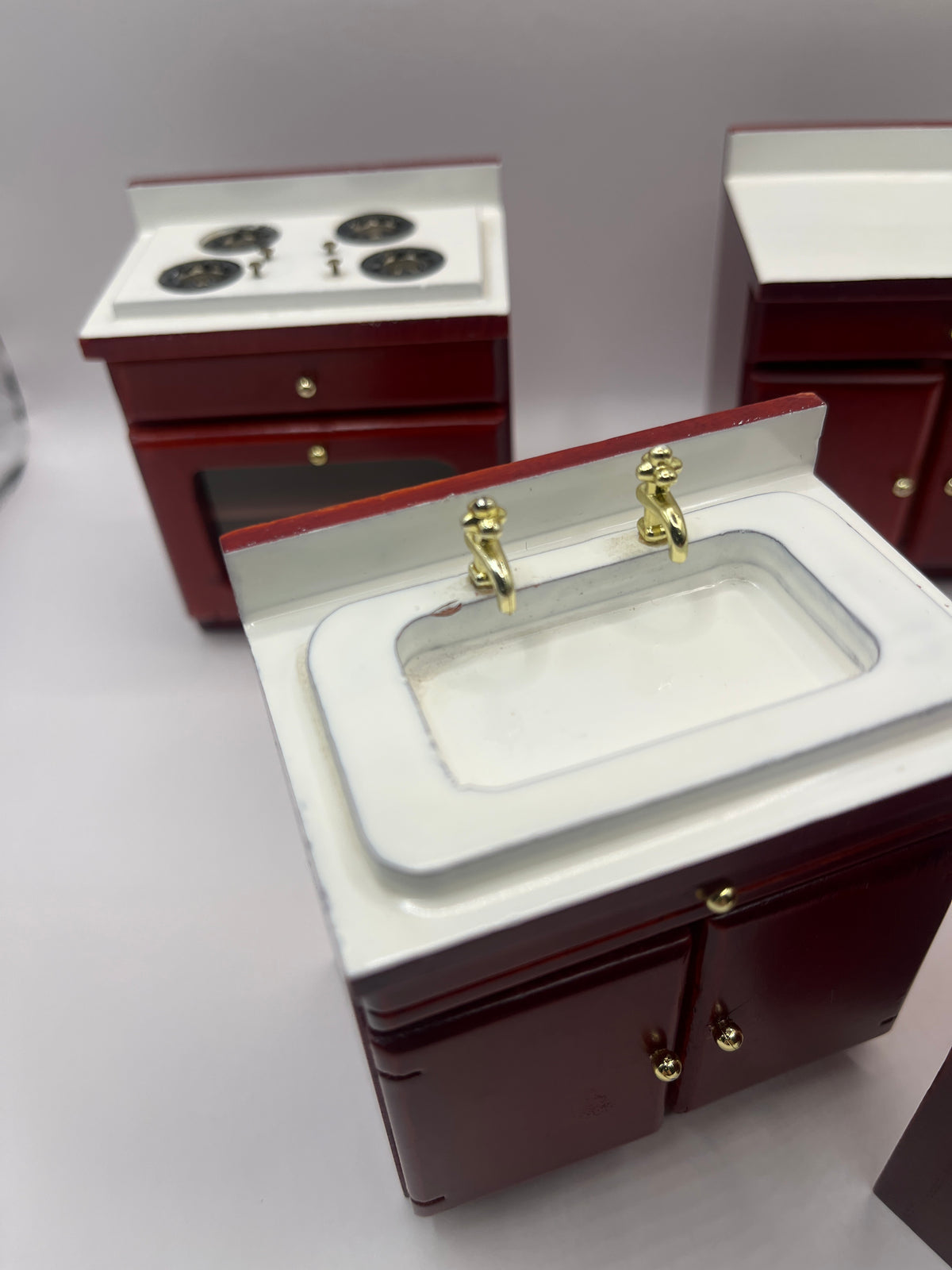 Mahogany corner kitchen