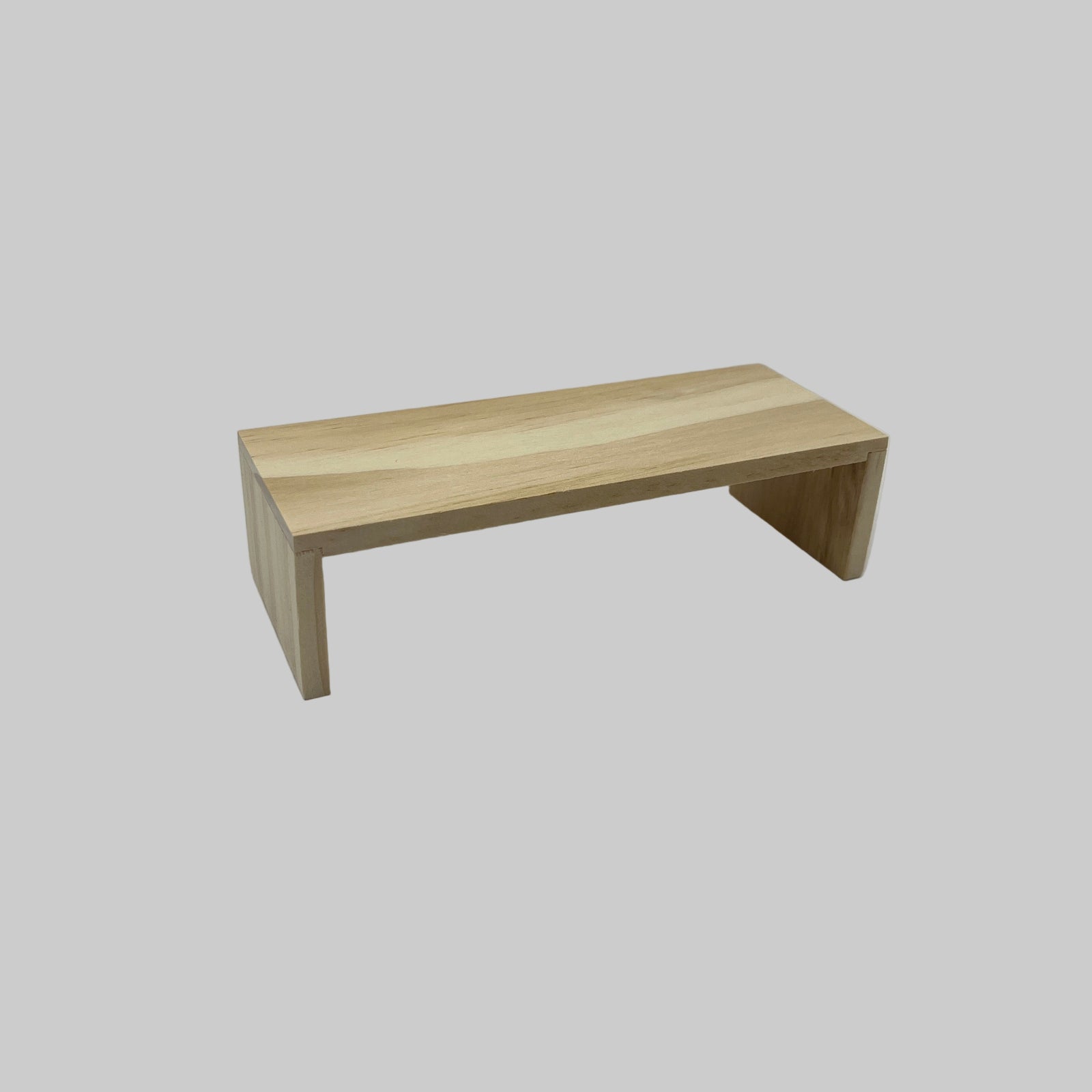 BEF181 - Bare wood low table or TV cabinet