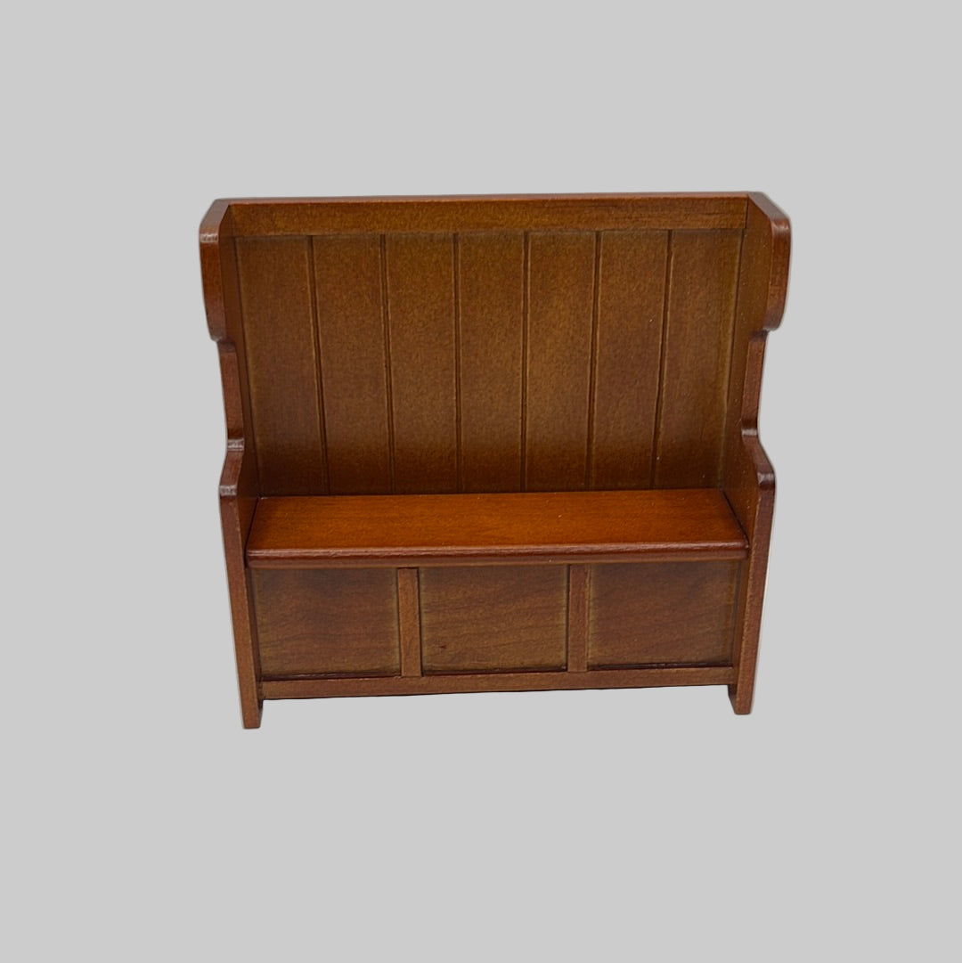 DF1476 - Deluxe oak pew
