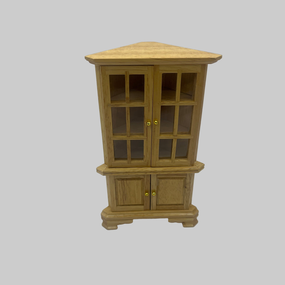 LOU023 - Corner display cabinet
