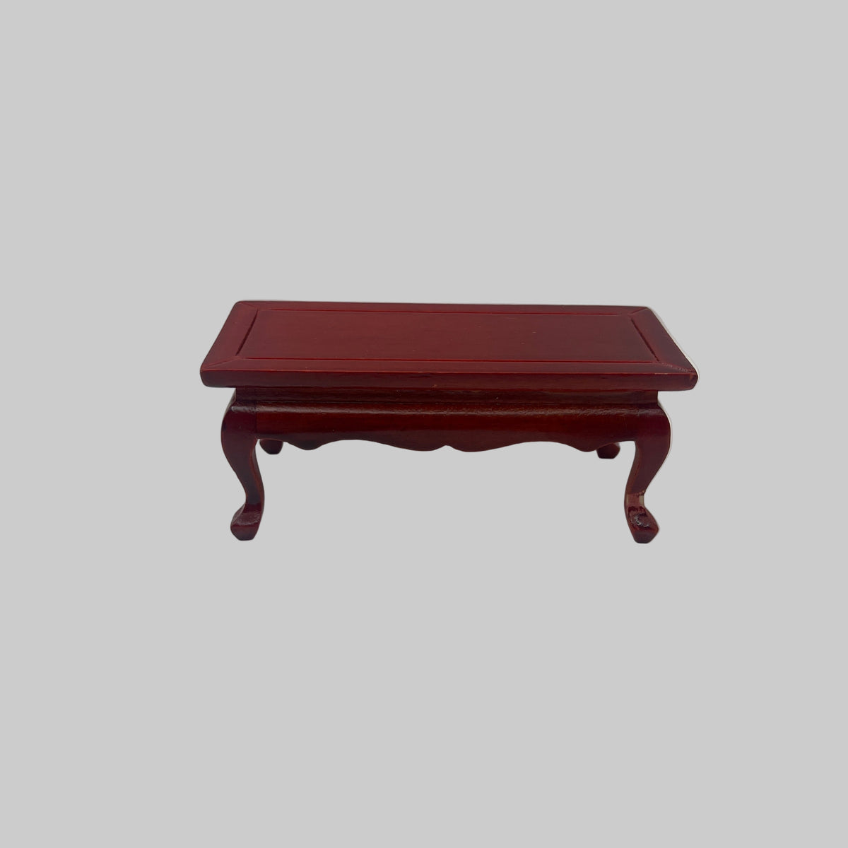 dolls house mahogany coffee table