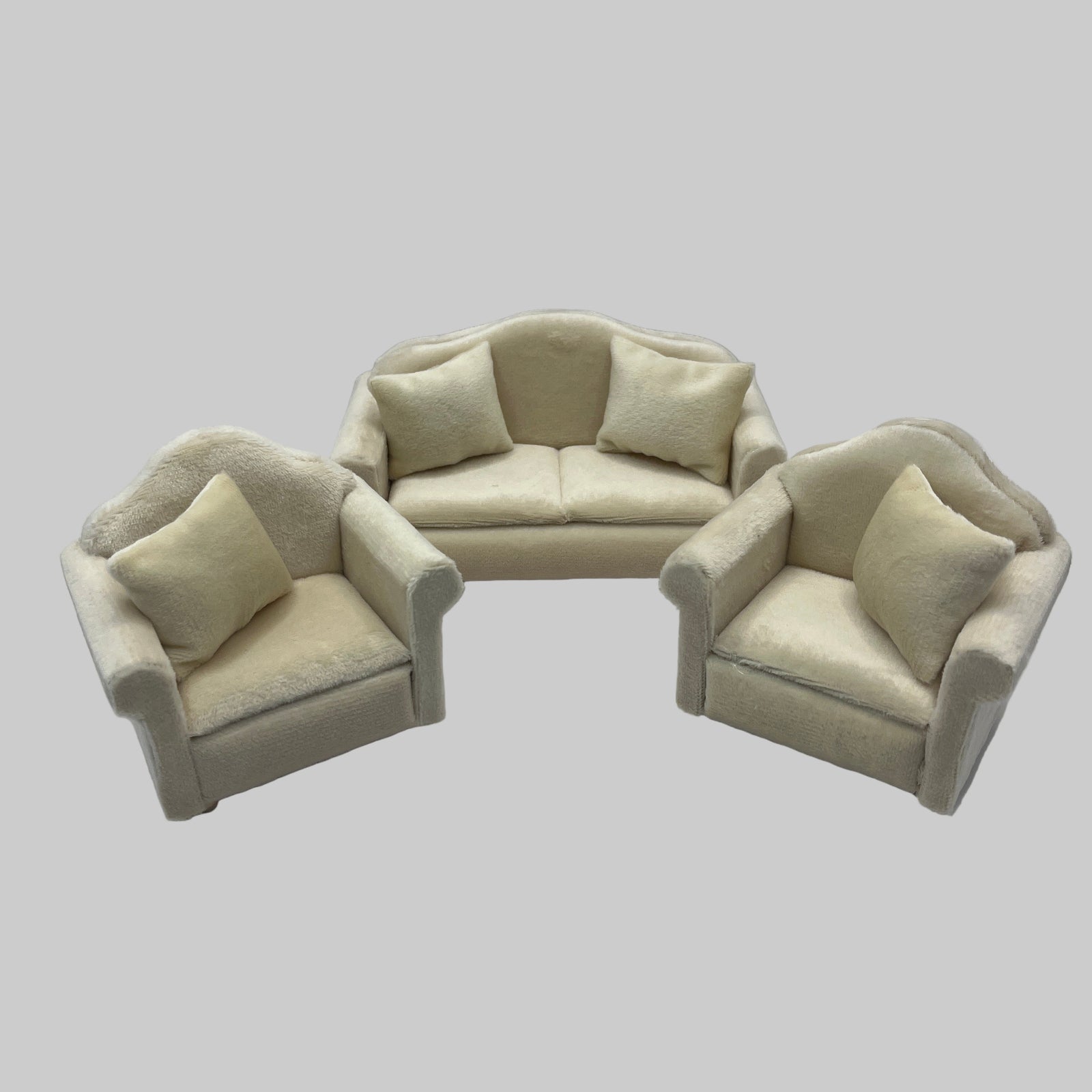 DF924 - Cream 3 piece suite