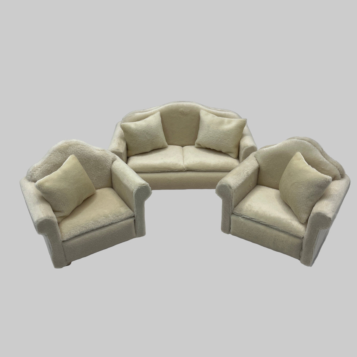 DF924 - Cream 3 piece suite