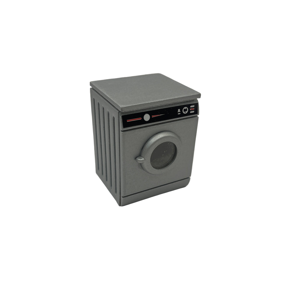 Silver washing machine