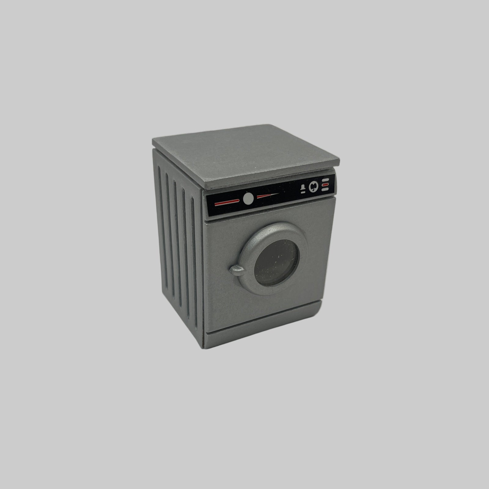 Silver washing machine