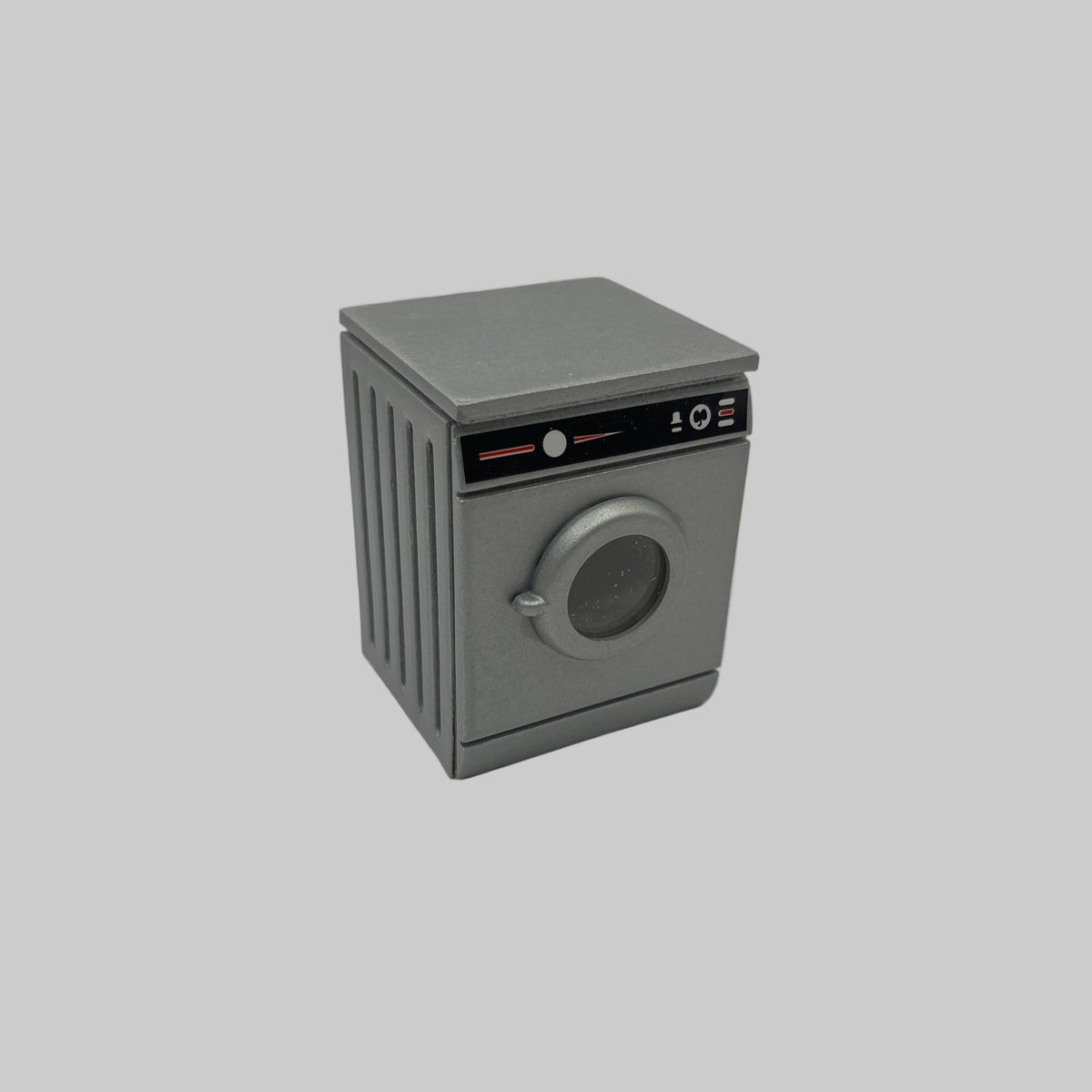 Silver washing machine