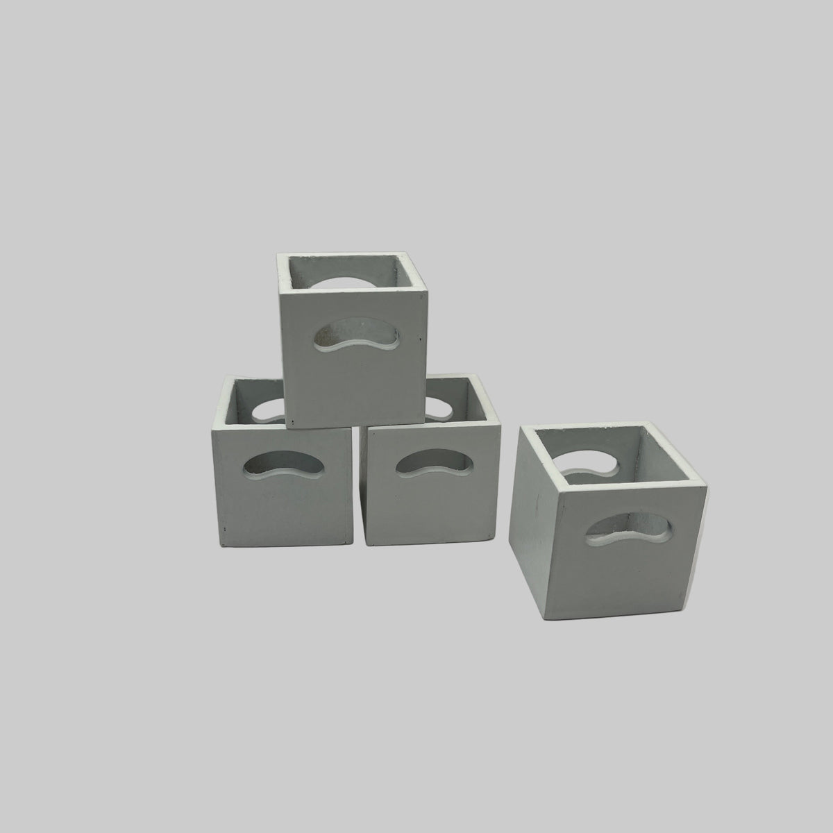 Dolls house storage cube boxes