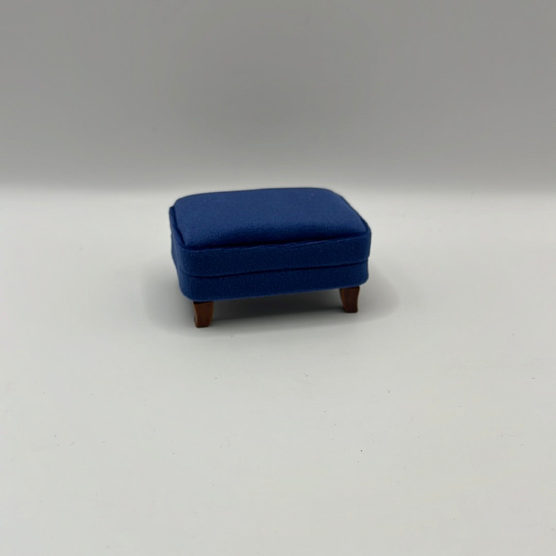 9316 - Modern royal blue footstool
