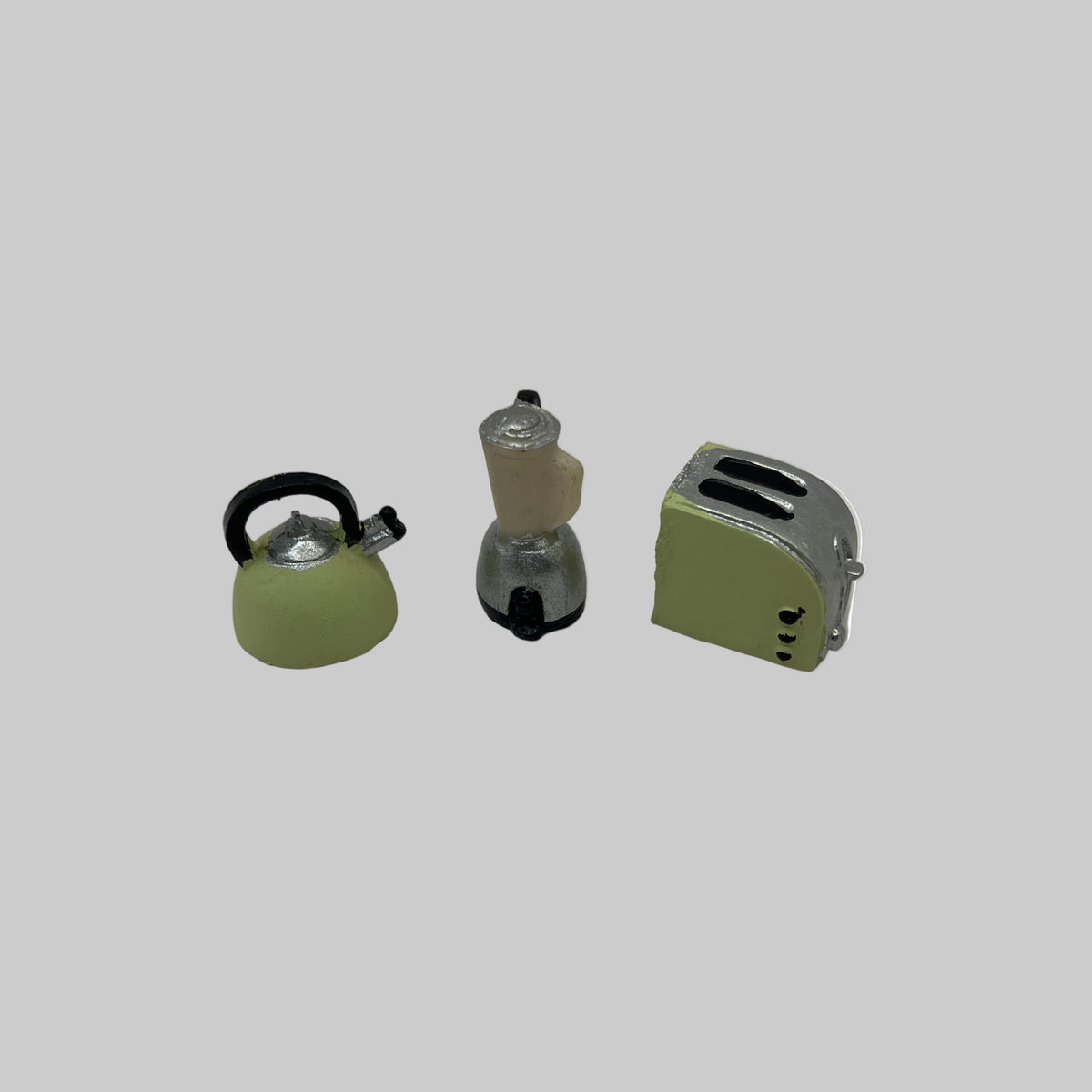 Kettle, toaster and blender