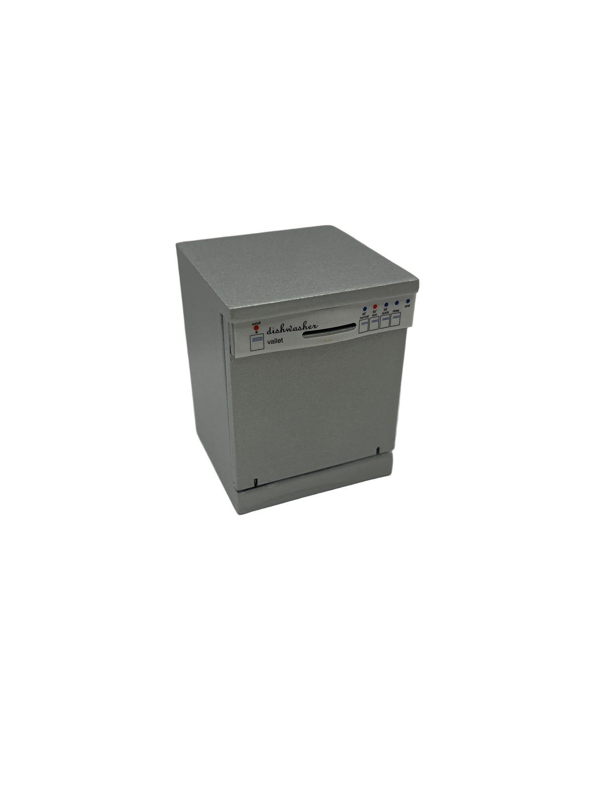 Silver dishwasher